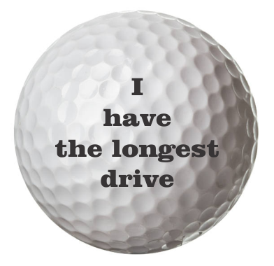 Custom GolfBall