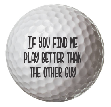 Custom GolfBall