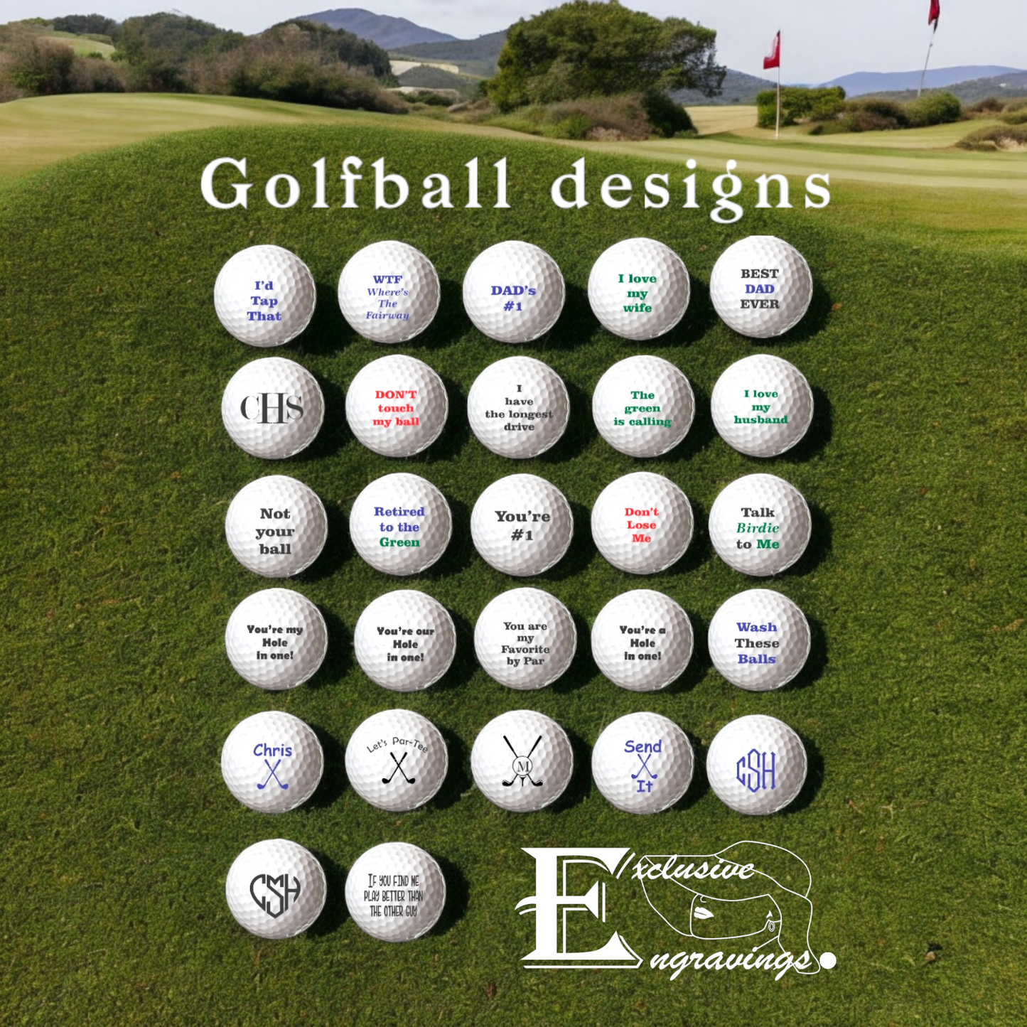 Custom GolfBall